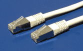 S/FTP patchkabel kat. 6, 1,5m, šedý