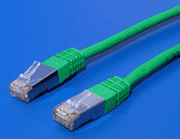 S/FTP patchkabel kat. 6, 3m, zelený