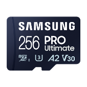 Samsung PRO Ultimate/micro SDXC/256GB/UHS-I U3 / Class 10/+ Adaptér/Modrá