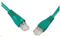 Solarix - patch kabel CAT6 UTP PVC 10m zelený snag-proof