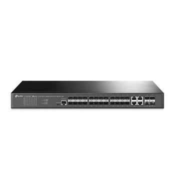 TP-Link SG3428XF, 24-Port SFP L2+ Managed Switch with 4 10GE SFP+ Slots