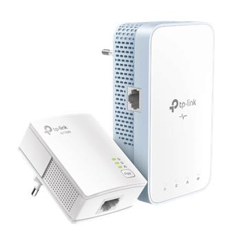TP-Link TL-WPA7517 KIT, "AV1000 Gigabit Powerline AC750 Wi-Fi KitKIT: 1× TL-WPA7517 + 1× TL-PA7017TL-WPA7517:SPEED: 3