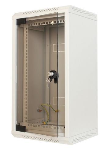 Triton 10" - 10U nebo 19" - 5U, rozvaděč jednodílný, 360mm celoskleněné dveře