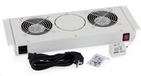 TRITON Ventilační jednotka horní (spodní) pro RBA-A6, RUA, 2 ventilátory, 230V/30W, termostat, šedá