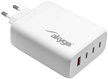TRX USB Nabíječka AK-CH-24 USB-A + 3x USB-C PD 5-28V / max. 5A 140W Quick Charge 3.0 GaN
