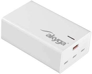 TRX USB Nabíječka AK-CH-25 USB-A + 3x USB-C PD 5-28V / max. 5A 140W Quick Charge 3.0 GaN