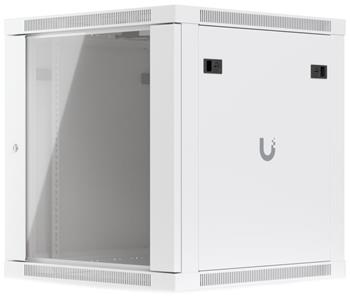 Ubiquiti UniFi 12U Rack Cabinet Wall 600 Glass - Nástěnný rozvaděč, výška 12U, ventilátory, prosklené dveře