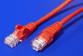 UTP patchkabel kat. 5e, 1,5m, červený