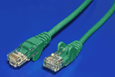 UTP patchkabel kat. 5e, 1m, zelený