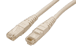 UTP patchkabel kat. 6, 2m, bílý