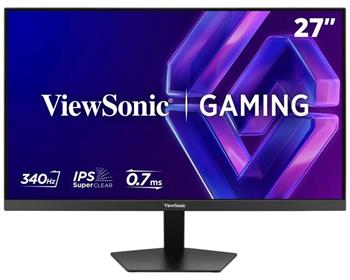 ViewSonic VX2738-2K 27" IPS QHD 2560x1440 flat 0.7ms MPRT 340Hz gaming monitor, 2 HDMI, DisplayPort, úzký rámeček