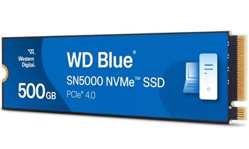 WD Blue SN5000 500GB Powered by SANDISK / NVMe M.2 PCIe Gen4 / Interní / M.2 2280