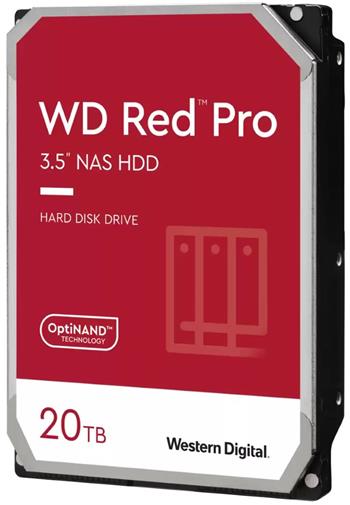 WD Red Pro/20TB/HDD/3.5"/SATA/7200 RPM/5R