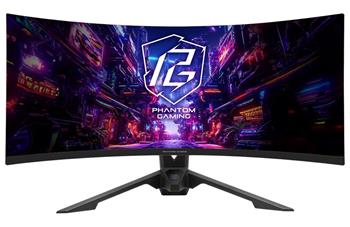 Phantom Gaming by Asrock monitor PG34QRT2B 34" /VA/3440x1440/180Hz/ 500cd/m2/1ms/DP/2x HDMI/repro/VESA/wifi anténa