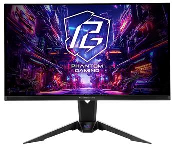 Phantom Gaming by Asrock monitor PGO27QFV 27" /OLED/2560x1440/360Hz/250cd/m2/0,03ms/DP/HDMI/USB-C/VESA/