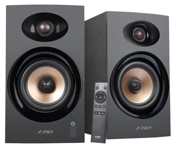 POŠKOZENÝ OBAL - FENDA F&D repro R23BT/ 2.0/ 40W/ dřevěné/ BT/ Optický/ USB vstup/ dálkové ovládání/ černé