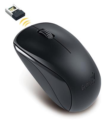 POŠKOZENÝ OBAL - GENIUS NX-7000/ 1200 dpi/ Blue-Eye senzor/ bezdrátová/ černá