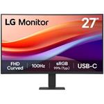 POŠKOZENÝ OBAL - LG monitor 27U421A-B 27" VA  1920x1080 / 16:9 /100Hz/ 250cdm / 5ms / USB-C 15W/ HDMI