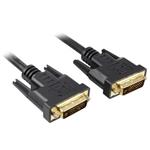 PremiumCord DVI-D propojovací kabel/ dual-link/ DVI(24+1)/ MM/ 1m/ černý