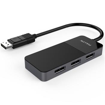 PremiumCord MST adapter DisplayPort 1.4 na 3x DisplayPort monitory 8K@30Hz, extended + mirror + duplicate režimy