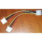 PremiumCord napájecí kabel HDD 5,25" - 2x5,25"