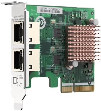 QNAP QXG-2G2T-I225 - 2,5GbE (2 porty) PCIe karta pro PC i NAS