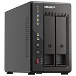 QNAP TS-253E-8G (4core 2,6GHz, 8GB RAM, 2x SATA, 2x M.2 NVMe slot, 2x HDMI 4K, 2x 2,5GbE, 4x USB)