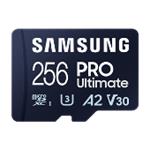 Samsung PRO Ultimate/micro SDXC/256GB/UHS-I U3 / Class 10/+ Adaptér/Modrá