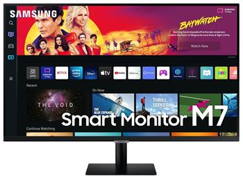 Samsung Smart Monitor/M7/32"/VA/4K UHD/60Hz/4ms/Black/2R