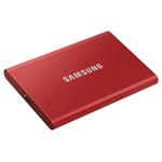 Samsung T7/2TB/SSD/Externí/2.5"/Červená/3R
