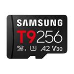 Samsung T9/Micro SDXC/256GB/UHS-I U3 / Class 10/+ Adaptér/Černá