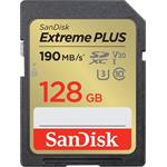 SanDisk Extreme PLUS/SDXC/128GB/UHS-I U3 / Class 10