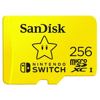 SanDisk Nintendo Switch/micro SDXC/256GB/UHS-I U3 / Class 10