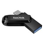 SanDisk Ultra Dual Drive Go/128GB/USB 3.2 Gen 1 (5Gb/s)/USB-A + USB-C/Černá