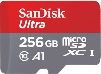 SanDisk Ultra/micro SDHC/256GB/UHS-I U1 / Class 10/+ Adaptér