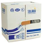 Solarix - kabel FTP Cat5e drát 305m PVC