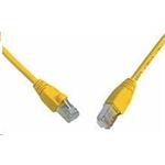 Solarix - patch kabel CAT5E SFTP PVC 15m žlutý
