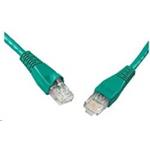 Solarix - patch kabel CAT6 UTP PVC 3m zelený snag-proof