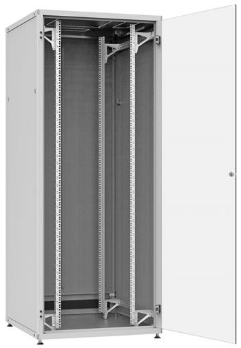 Solarix Rozvaděč LC-50 42U, 800x1000 RAL 7035, skleněné dveře
