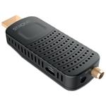 STRONG DVB-T/T2 tuner HDMI stick SRT 84/ Full HD/ H.265/HEVC/ externí anténa/ EPG/ PVR/ HDMI/ USB/ micro USB/ IR/ černý