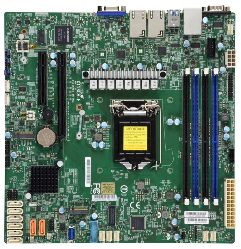 Supermicro マザーボード MBD-X11SCA-F-O Core i3 S1151 C246 最大64GB