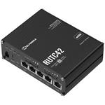 Teltonika RUTC42 průmyslový router   4x LAN, 1x WAN, Dual modem, SIM + eSIM, 2x LTE, Wi-Fi 6