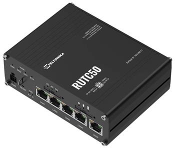 Teltonika RUTC50 průmyslový router, 5G, Dual SIM, WiFi 6