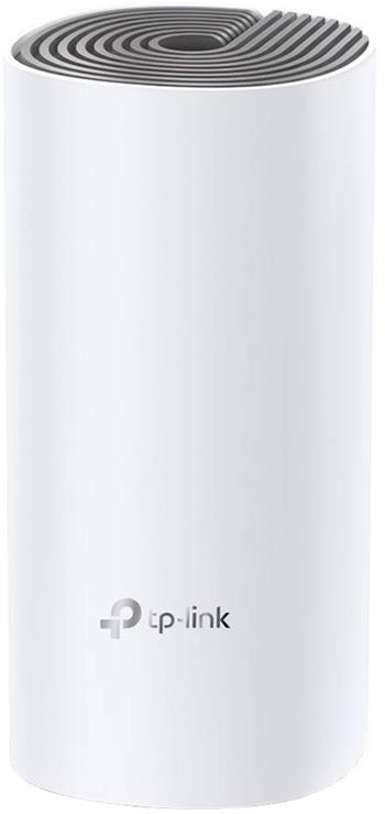 TP-Link Deco E4(1-PACK), AC1200 Whole-Home Mesh Wi-Fi System, Qualcomm CPU, 867Mbps at 5GHz+300Mbps at 2.4GHz, 2 10/100Mbps Port