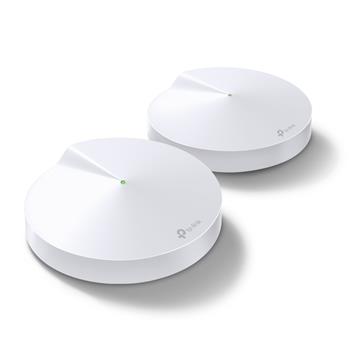TP-Link Deco M5(2-PACK), Whole-Home Wi-Fi System, 1300Mbit/s, 802.11 a/ac/b/g/n, 2xLAN, 1x USB-C, MU-MIMO, HC, Parent, C, AV, Qo
