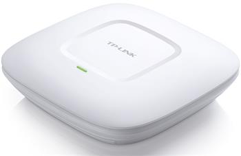 TP-Link EAP110, Wireless Ceiling/Wall Mount AP, 300Mbit/s, 802.11b/g/n, Passive PoE, Centralized Management