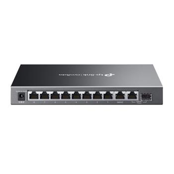 TP-Link ES210GMP, Omada 10portový gigabitový Easy Managed switch s 8 porty PoE+