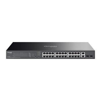 TP-Link ES228GP, switch 24x GLan s PoE+, 2x GLan, 2x SFP, 250W, Omáda SDN