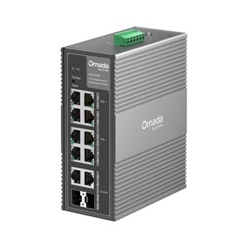 TP-Link IES210GPP, Omada 10portový gigabitový priemyselý Easy Managed switch se 6 porty PoE+ a 2 porty PoE++