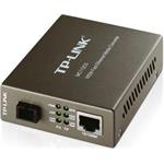 TP-Link MC112CS, WDM Fast Ethernet Media Converter, 10/100Base-TX/FX, single mode, SC fiber Converter, up to 20km